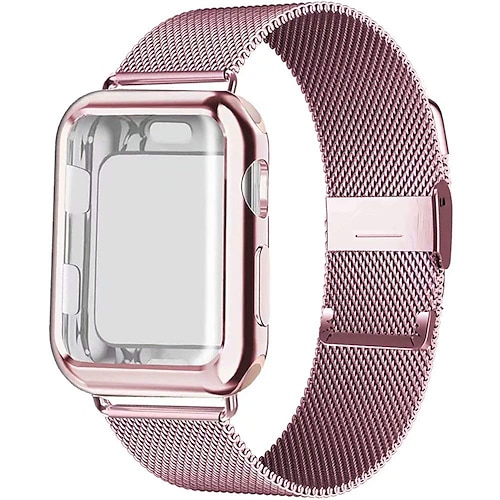 Uhrenarmband für Apple Watch Serie 5/4/3/2/1 Apple Milanese Loop Edelstahlarmband Image