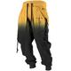 Farbverlauf Kreuz Brautkleider schlicht Herren 3D-Druck Jogginghose Trainingshose Hosen Hose Outdoor Strasse Casual Polyester Gelb Blau Orange S M L Mittlere Taillenlinie Elastizität Hose