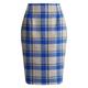 Damen Rock Bodycon Faltenrock Mini Hoher Taillenbund Röcke Bedruckt Plaid Maillard Strasse Täglich Winter Baumwolle Modisch Sexy Dunkelbraun Cachi scuro Hellkaki Pures Schwarz