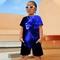 T-Shirt und Shorts mit 3D-Grafik für Jungen, Löwe, Tier, Kleidung, T-Shirt-Set, Kurzarm, 3D-Drucke, Sommer, Frühling, Aktiv, Sport, Mode, Polyester, Kinder, 4–12 Jahre, Outdoor, Straße, Urlaub, normale Passform