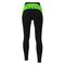 Damen Einfarbig Gemustert Fahrradhose Fahhrad Hosen Strumpfhosen Winter Mountainbike MTB Straßenradsport Sport 3D-Polster Schnelltrocknend tragbar Weich Schwarz Gelb Bekleidung Fahrradbekleidung