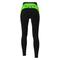 Damen Radhose lang Fahhrad Hosen Leggings Winter MTB Mountain Rennrad Sport 3D-Pad Atmungsaktiv Schnelltrocknend tragbar Schwarz Gelb Bekleidung Fahrradbekleidung