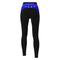 Damen Einfarbig Gemustert Fahrradhose Fahhrad Hosen Strumpfhosen Winter Mountainbike MTB Straßenradsport Sport 3D-Polster Schnelltrocknend tragbar Weich Schwarz Gelb Bekleidung Fahrradbekleidung