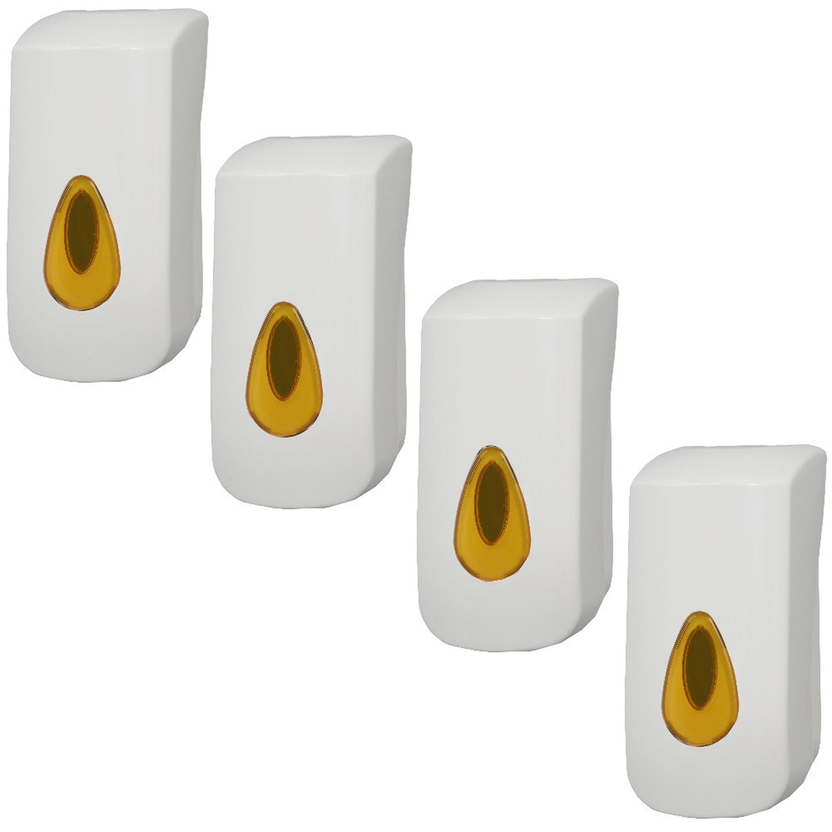 All Care 4 PlastiQline Schaumseifenspender - 400 ml - Kunststoff - Seifenspender - gelb Image