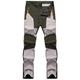 Herren Cargohose Wanderhose Arbeitshose Hose Safari Outdoorhose wasserabweisend winddicht schnell trocknend elastisch 3 Reißverschlusstaschen elastischer Bund Hosen schwarz khaki armeegrün Klettern