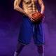 Herren kurze Sporthose Laufshorts kurze hosen Sporthose Kurz Gitter Kordelzug Unten Sportlich Casual Baumwolle Atmungsaktiv Feuchtigkeitsableitung Weich Fitnesstraining Basketball Laufen