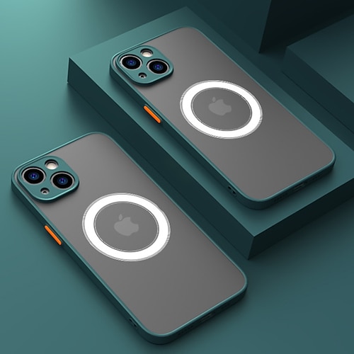 Handy Hülle Handyhüllen Für iPhone 17 Pro Max 17 Air 16 15 14 Pro Max Plus 16e 13 12 11 Pro Max Mini Rückseite Schlankes Gehäuse Mit Magsafe Durchscheinend Ultradünn Matt gefrostet PC Image