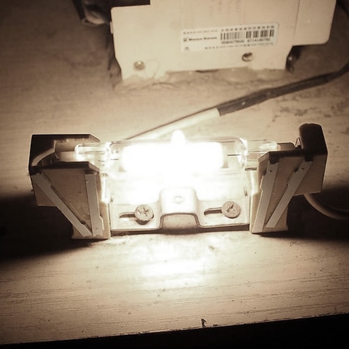 1 stücke dimmbare r7s cob led-lampen 5w j typ 78mm doppelendige led-leuchten 50w halogen äquivalent 220-240v t3 r7s basis äquivalenter scheinwerfer ersatz für garagenspezialbeleuchtung stehlampen Image