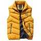 Herren Puffer Weste Weste Steppweste Strickjacke Outdoor Strasse Täglich Ausgehen Strassenmode Sport Herbst Winter Tasche Full Zip Polyester warm halten Atmungsaktiv Feste Farbe Reisverschluss