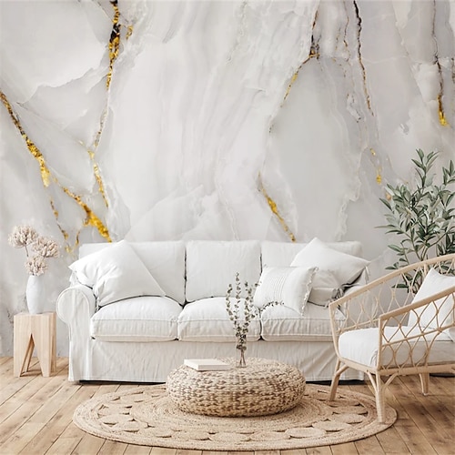 Coole Tapeten, abstrakte Marmor-Tapete, Wandgemälde, Wandverkleidungsaufkleber, abziehen und aufkleben, entfernbares PVC/Vinyl-Material, selbstklebend/Klebstoff erforderlich, Wanddekoration für Image