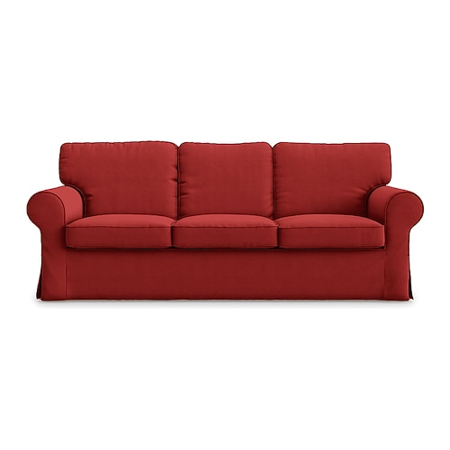 3-Sitzer Sofa Bezug Ektorp Couchbezug mit 3 Kissenbezügen und 3 Rückenlehnenbezügen Ektorp abnehmbarer waschbarer Möbel-Schutz Image