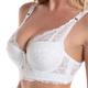 Damen-BHs Bralettes Spitzen-BHs gepolsterte BHs Bügel-BH abnehmbare Träger 3/4-Körbchen Spitze einfarbig mikro-elastisch atmungsaktiv Push-Up Datum Valentinstag Freizeit Alltag Hellblau