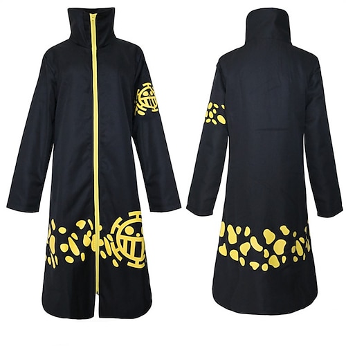 Seeräuber Trafalgar Law Anime Hose Cosplay Kostüm Umhang Cosplay-Anzüge Hose Umhang Hut Für Herren Erwachsene Image