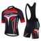 21Grams Herren Radtrikot mit Radhose kurz Trägern fahrradbekleidung set Radtrikot mit Radhose fahrradbekleidung set Kurzarm MTB Mountain Rennrad Schwarz Grün Himmelblau Graphic Fahhrad Sportkleidung