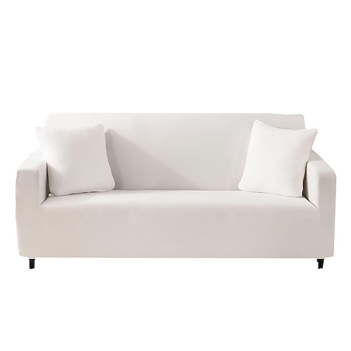 Stretch-Sofabezug, Schonbezug, burgunderfarben, elastisch, Sofagarnitur, Sessel, Loveseat, 4- oder 3-Sitzer, L-förmiges Sofa, Möbelschutz, Anti-Rutsch-Bezug, weich, waschbar Image