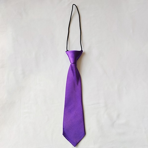 Kinder Baby Jungen Party Fabrik Großhandel kostenlos kleine Krawatte reine Farbe kurze weibliche Kinder niedliche Dekoration lässige Uniform Accessoires Kopfbedeckung Image