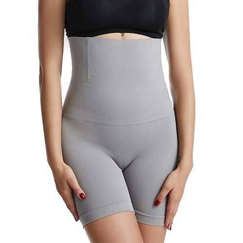 Damen Unterwäsche Shorts Scrunch Hintern Shorts Formwäsche Modisch Brautkleider schlicht Komfort Kurz Hoher Taillenbund Glatt Bauchkontrolle Kolbenheber Komfort Hochelastisch Heim Täglich