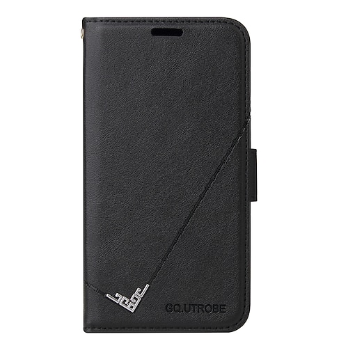 Handy Hülle Handyhüllen Für iPhone 15 14 Pro Max Plus Brieftaschenhülle Flip-Cover Mit Ständer Vollschutz Kartenfach Einfarbig TPU PU-Leder Image