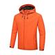 Herren Outdoorjacke Regenjacke Windjacke Ausbildung Sports Outdoor Wasserdicht Windbreaker Tasche Kordelzug Herbst Winter Feste Farbe Brautkleider schlicht Militär Stil Ständer Standard Regular Fit