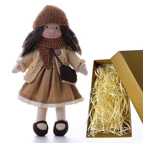 Waldorfdoll Künstler handgemachte Mini-Veränderungspuppe DIY Puppe SZ Waldorf Weihnachtsgeschenk