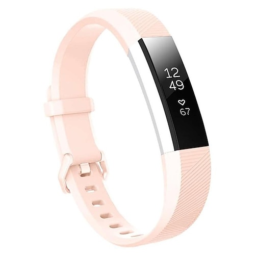 Uhrenarmband für Fitbit Alta HR Fitbit Ace Fitbit Alta Weiches Silikon Ersatz Gurt Verstellbar Atmungsaktiv Sportarmband Armband Image