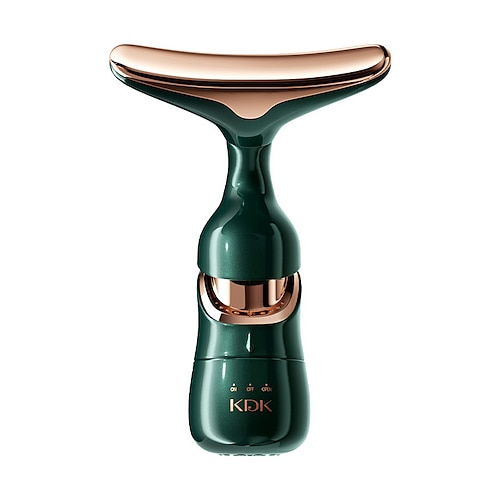 3 in 1 Gesichts- und Nackenmassager ION LED Photon Therapie Gesichtsstraffung Schönheitsgeräte Doppelkinn Entfernen Falten Hautpflege Werkzeuge Valentinstagsgeschenk Image