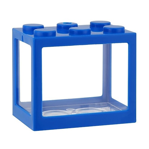 pvc betta aquarium mini aquarium betta fisch zubehör baustein dekor zier aquarium haustier dekoration Image