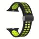 Smartwatch-Armbänder für Apple Watch 44 mm 40 mm 49 mm 38 mm 45 mm 41 mm 42 mm Damen Herren Sport zweifarbiges Silikonarmband magnetischer D-Verschluss Ersatzarmband für Apple Watch Serie