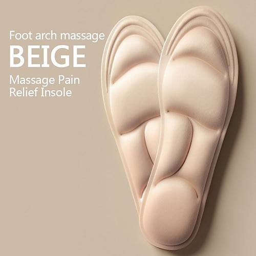 5D-Massage-Gedächtnisschaum-Einlegesohlen für Schuhe Sohle atmungsaktives Kissen Sport Laufeinlagen für Füße orthopädische Einlagen Image