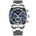 Curren Herrenuhr Top-Marke Luxus Sport Quarz Herrenuhren Vollstahl wasserdicht Chronograph Armbanduhr Herren Relogio Masculino