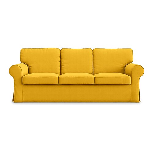 3-Sitzer Sofabezug Ektorp Couchbezug mit 3 Kissenbezügen und 3 Rückenlehnenbezügen Ektorp abziehbarer waschbarer Möbel Protector Image
