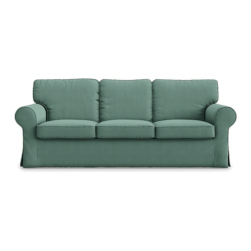 3-Sitzer Sofabezug Ektorp Couchbezug mit 3 Kissenbezügen und 3 Rückenlehnenbezügen Ektorp abziehbarer waschbarer Möbel Protector