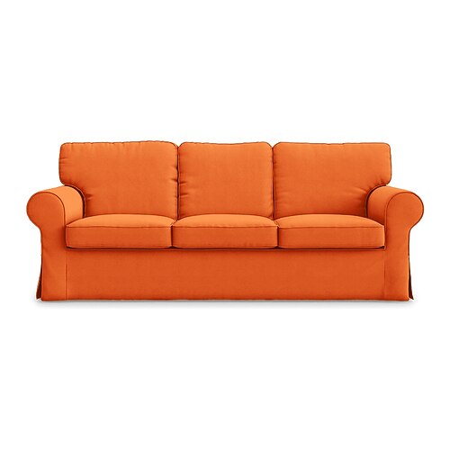 3-Sitzer Sofabezug Ektorp Couchbezug mit 3 Kissenbezügen und 3 Rückenlehnenbezügen Ektorp abziehbarer waschbarer Möbel Protector