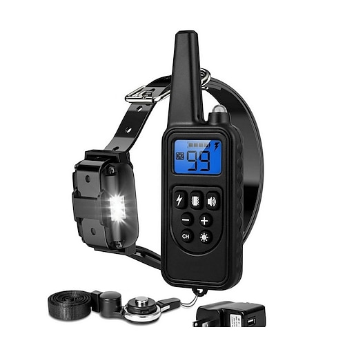 Hundetraining Schockhalsband verstellbarer Hundetrainer elektronisch / elektrisch Kunststoff elektronische Verhaltenshilfen Gehorsamstraining für Haustiere