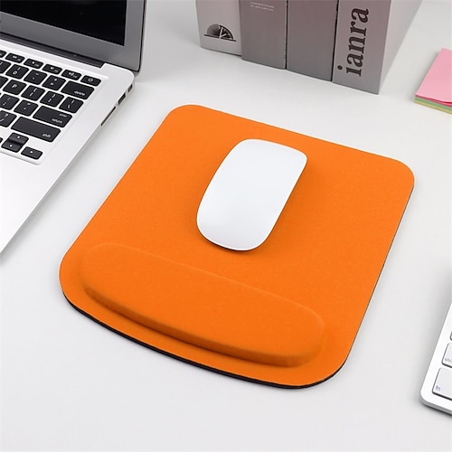 1-teiliges Mauspad mit Handgelenkauflage für Laptop-Matte, rutschfestes Gel-Handgelenk, Eva-Stützarmband, Mauspad für MacBook, PC, Laptop Image