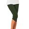 Damen Yogahose Sonnenschutz Bauchkontrolle Po-Lifting Hohe Taille Yoga Fitness Fitnesstraining Capri Leggings Unterteile Violett Schwarz Weiß Sport Sportkleidung Hohe Elastizität Schmaler Schnitt