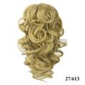 Haarteil Haarverlängerung Kunsthaarkralle lockige Extensions Stretch Länge 40cm 8 Farben zur Auswahl