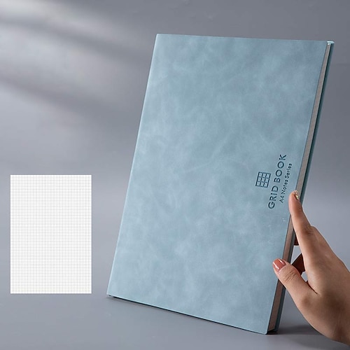 A5/B5-Notizbuch, verdickt, groß, super dick, quadratisches Rasterbuch, Raster-Tagebuch, Notizbuch, Notizbücher, Punktmatrix-Notizbuch, Tagebuch, Rasterbuch, Geschenk zum Schulanfang Image