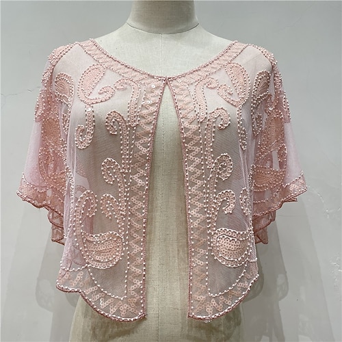 Retro Vintage Goldene Zwanziger 1920er Cosplay Kostüm Outfits Flapper-Stirnband Der große Gatsby Hochzeitsgast Pailletten Quastenfransen Kostüm Damen Weihnachten Halloween Karneval Halloween Party Image