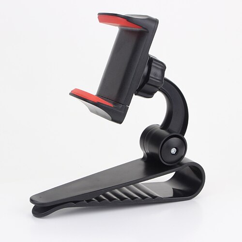 Sonnenblende-Handyhalterung für das Auto, universelle 360-Grad-Drehung der Autohalterung, Stützclip, Halterung, Cradle-Clip, kompatibel mit Smartphones