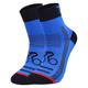 Herren Damen Kompressionssocken Radsocken Sportsocken Mannschaftssocken Fahrradsocken Rennrad Geländerad Fussball Fahhrad / Radsport Atmungsaktiv Schnelltrocknend Anatomisches Design 1 Paar Winter