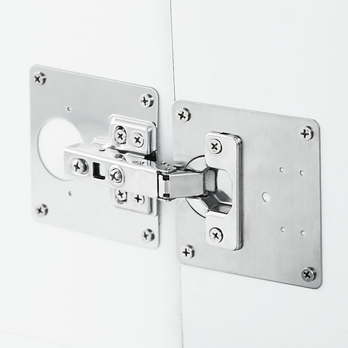 4pcs Scharnier Reparaturplatte Klapptisch Schrank Tür Scharnier Schrank Möbel Schublade Fenster Tür Scharniere Möbel Hardware Zubehör Image