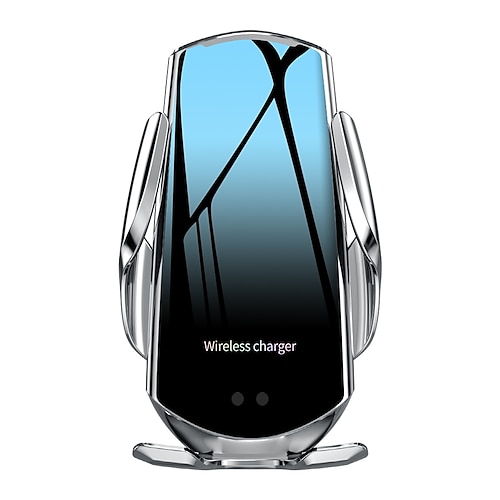 q6 kabelloses autoladegerät schnellladung auto-klemmung autotelefonhalterung auto lüftungshalterung kompatibel mit iphone 14/13/12/12promax/xs/xr/x/8/8 samsung s22/s21 lg huawei google pixel