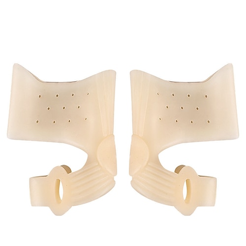 Verstellbarer Ballenzehen-Korrektor für Damen und Herren – weicher Zehentrenner aus Silikon mit Fußgewölbeunterstützung zur Linderung von Hallux Valgus und zur Genesung von Fußschmerzen Image