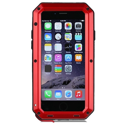 Handy Hülle Handyhüllen Für iPhone 17 Air 16 15 14 Pro Max Plus 16e 13 12 11 Pro Max Mini Robust Vollschutz Stoßfest Gehärtetes Glas PC Metall Image