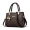 Damen Handtasche Umhängetasche Schultertasche Boston-Tasche PU-Leder B¨¹ro Täglich Festtage Anhänger Reißverschluss Hohe Kapazität Wasserdicht Langlebig Geometrisch Farbblock dunkles Ahornblatt mit