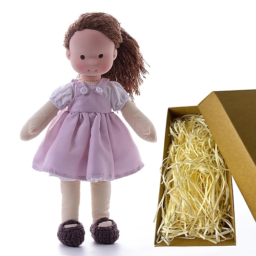 Handgemachte Waldorf-Puppe Waldorf-Puppe Festivalgeschenk Kinderfest Geschenke Weihnachtsgeschenk Image