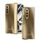 Handyhülle für Samsung Galaxy Z Fold 5 Z Fold 4 Z Fold 3 Ganzkörperhülle Flip Plattierung staubdicht einfarbig PC