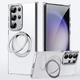 Handyhülle für Samsung Galaxy S24 S23 Ultra Plus S23 S25 Ultra Magnetische Adsorption mit Magsafe mit Standhalter Magnetische Vollschutz TPU