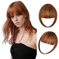 Clip-in-Pony-Haarverlängerungen, Clip-in-Haarspange mit zartem Pony, künstlicher Pony, Clip-in-Haarteile für Menschen mit Schläfen, natürliche Perücken, Pony-Clip